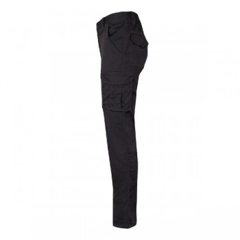 PANTALÓN MULTIBOLSILLOS STRETCH NEGRO VELILLA