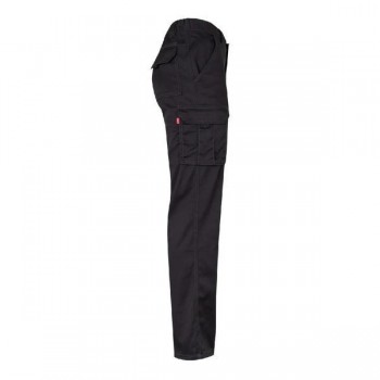 PANTALÓN MULTIBOLSILLOS STRETCH NEGRO VELILLA