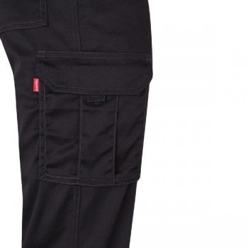 PANTALÓN MULTIBOLSILLOS STRETCH NEGRO VELILLA