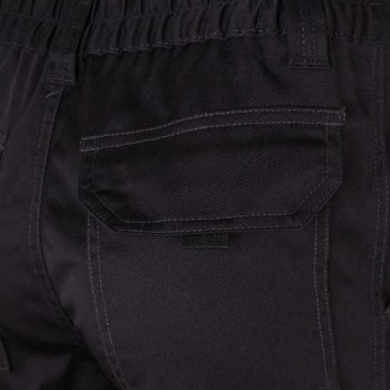 PANTALÓN MULTIBOLSILLOS STRETCH NEGRO VELILLA