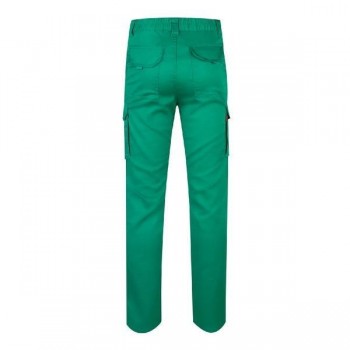 PANTALÓN MULTIBOLSILLOS STRETCH VERDE VELILLA