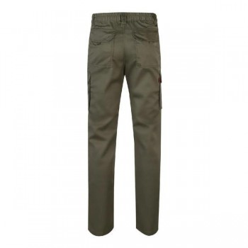 PANTALÓN MULTIBOLSILLOS STRETCH VERDE CAZA VELILLA