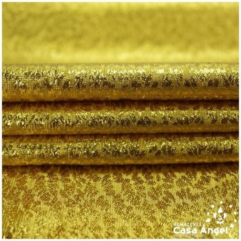 TELA TOPAZ TEXTURIZADA ORO BRILLANTE 150cm