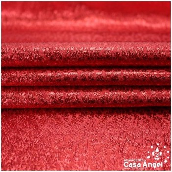 TELA TOPAZ TEXTURIZADA ROJO BRILLANTE 150cm