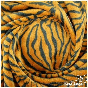 CORALINA CON ESTAMPADO DE PIEL DE TIGRE 150cm