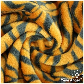 CORALINA CON ESTAMPADO DE PIEL DE TIGRE 150cm