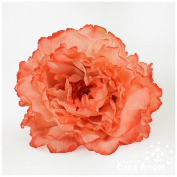 CLAVEL SINTÉTICO GRAN VOLUMEN DE PÉTALO ONDULADO 12cm