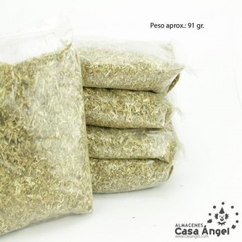 PAJA VERDE PARA MAQUETAS PORTAL DE BELÉN 90g