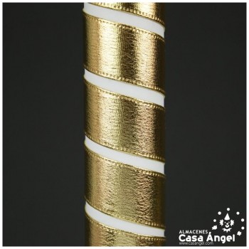 CINTA DE ANTELINA RECUBIERTA CON FOIL BRILLANTE 25mm