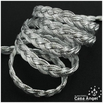 TRENZA VERGUILLA METALIZADA 1cm