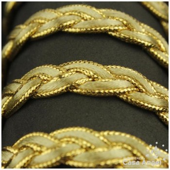 TRENZA VERGUILLA METALIZADA 1cm