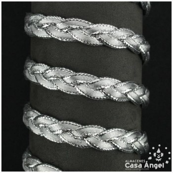 TRENZA VERGUILLA METALIZADA 1cm