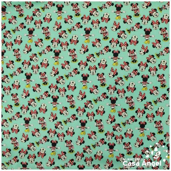 TELA ALGODÓN PERCAL LICENCIA 150cm MINNIE