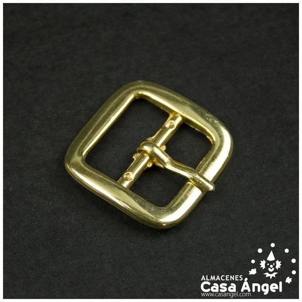 HEBILLA ORO BRILLO 20mm BOLSA 2uds