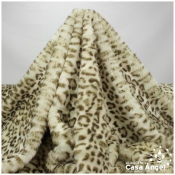 TELA DE PELO SINTÉTICO ANIMAL PRINT GUEPARDO 150cm