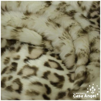 TELA DE PELO SINTÉTICO ANIMAL PRINT GUEPARDO 150cm