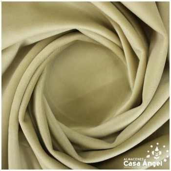 TERCIOPELO BEIGE SERIE ALASKA 150cm