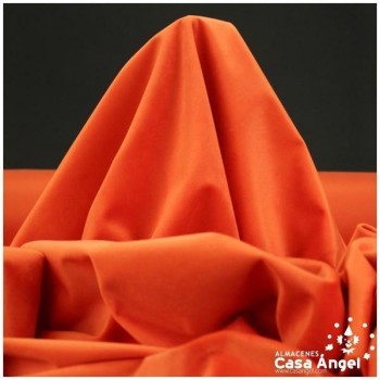 TERCIOPELO NARANJA SERIE ALASKA 150cm
