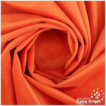 TERCIOPELO NARANJA SERIE ALASKA 150cm