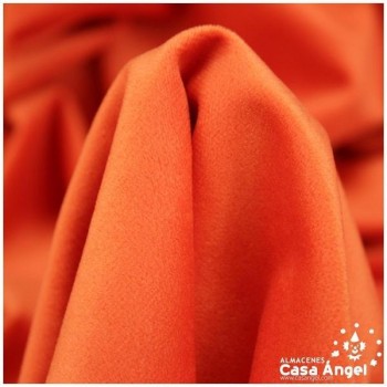 TERCIOPELO NARANJA SERIE ALASKA 150cm