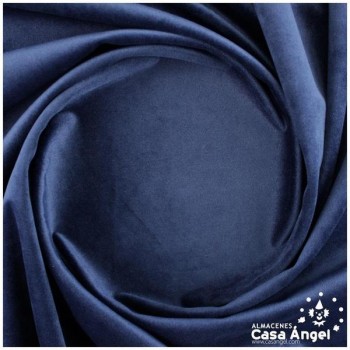 TERCIOPELO AZUL MARINO SERIE ALASKA 150cm