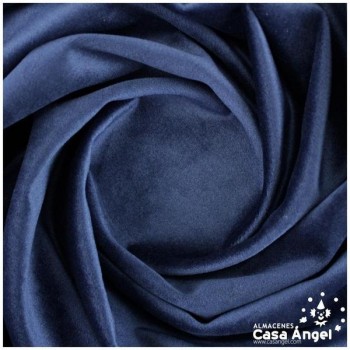 TERCIOPELO AZUL MARINO SERIE ALASKA 150cm