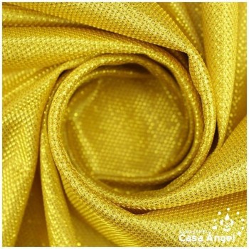 PAN DE ORO LAMÉ DORADO SERIE KINZO 150cm