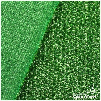 TELA DE RAFIA METALIZADA VERDE 150cm