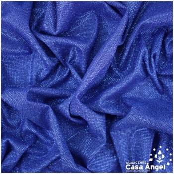 PUNTO LAMÉ AZUL CON GLITTER SERIE GALA 150cm