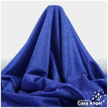 PUNTO LAMÉ AZUL CON GLITTER SERIE GALA 150cm