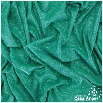 PUNTO LAMÉ TURQUESA CON GLITTER SERIE GALA 150cm
