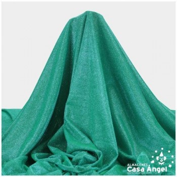 PUNTO LAMÉ TURQUESA CON GLITTER SERIE GALA 150cm