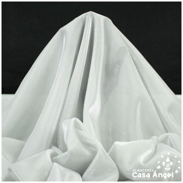 TELA DE PUNTO PLATA EXTRABRILLO SERIE FRAGUA 150cm