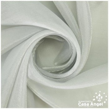TELA DE PUNTO PLATA EXTRABRILLO SERIE FRAGUA 150cm