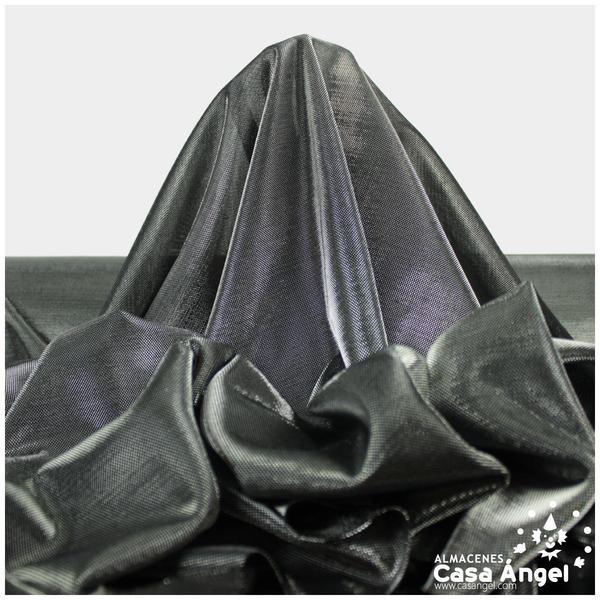 TELA DE PUNTO NEGRO EXTRABRILLO SERIE FRAGUA 150cm