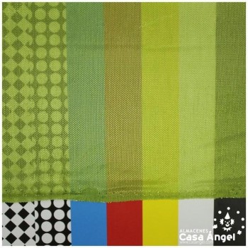 TELA DE PUNTO VERDE PISTACHO EXTRABRILLO SERIE FRAGUA 150cm