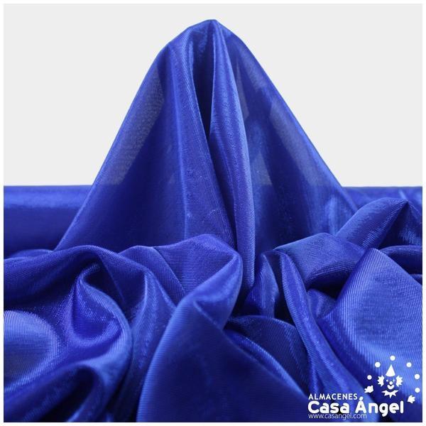 TELA DE PUNTO AZUL EXTRABRILLO SERIE FRAGUA 150cm