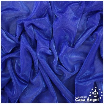 TELA DE PUNTO AZUL EXTRABRILLO SERIE FRAGUA 150cm