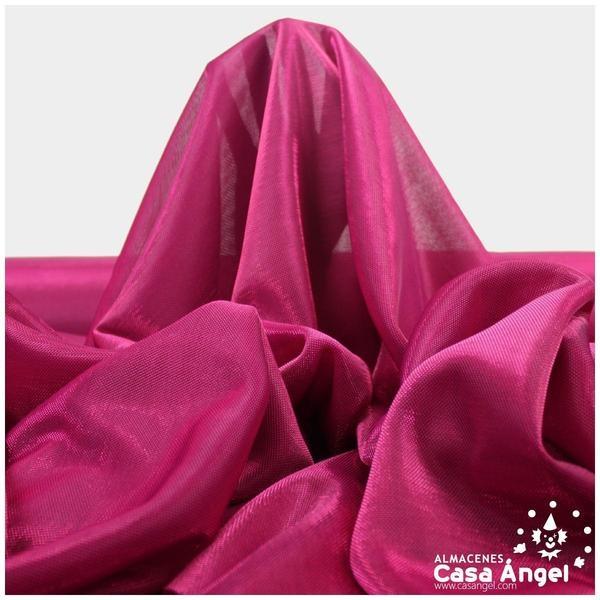 TELA DE PUNTO FUCSIA EXTRABRILLO SERIE FRAGUA 150cm