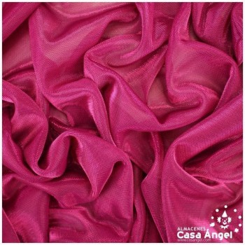 TELA DE PUNTO FUCSIA EXTRABRILLO SERIE FRAGUA 150cm
