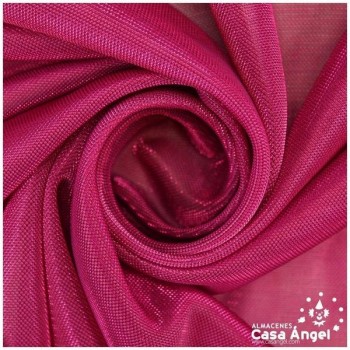 TELA DE PUNTO FUCSIA EXTRABRILLO SERIE FRAGUA 150cm