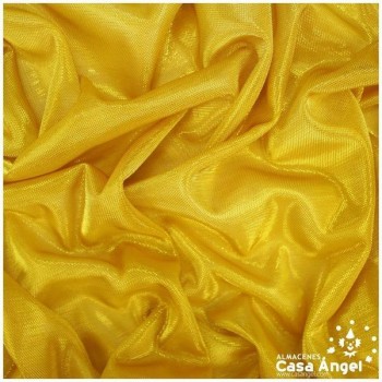 TELA DE PUNTO AMARILLA EXTRABRILLO SERIE FRAGUA 150cm