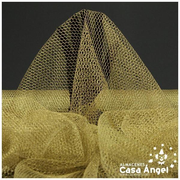 MALLA LAMÉ ORO SERIE MESHU 150cm