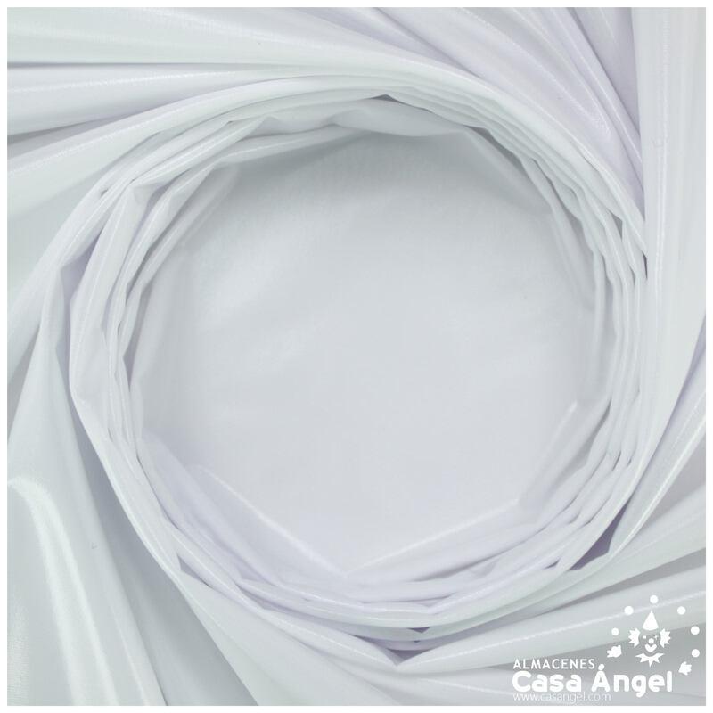 TELA ELÁSTICA FOIL BLANCO EXTRABRILLANTE SERIE NIRVANA 150cm