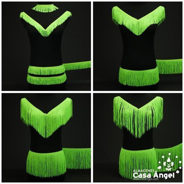 FLECO DE NYLON VERDE FLÚOR