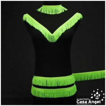 FLECO DE NYLON VERDE FLÚOR