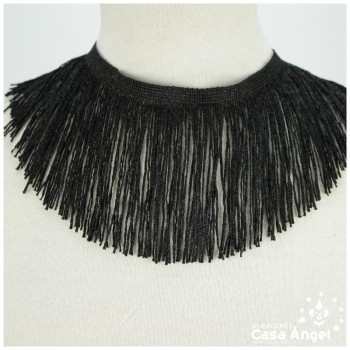 FLECO CUQUILLO DE LÚREX NEGRO 5cm 10cm 15cm 20cm