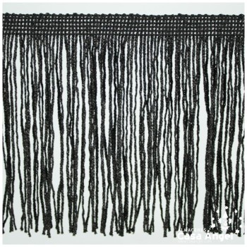 FLECO CUQUILLO DE LÚREX NEGRO 5cm 10cm 15cm 20cm