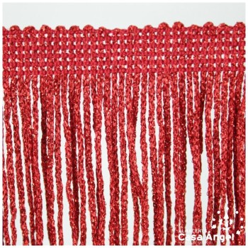 FLECO CUQUILLO DE LÚREX ROJO 5cm 10cm 15cm 20cm