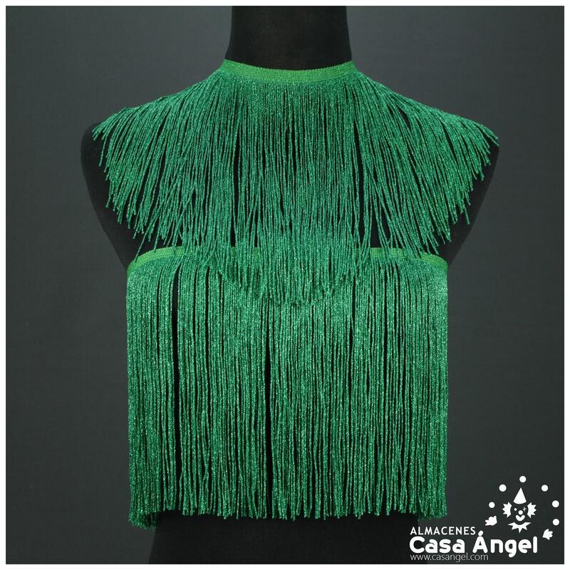 FLECO CUQUILLO DE LÚREX VERDE 5cm 10cm 15cm 20cm
